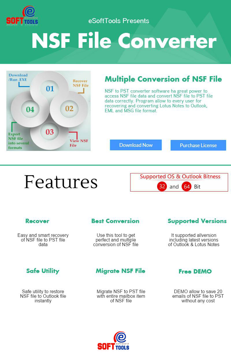 NSF to PST Converter to Convert Lotus Notes Files to PST