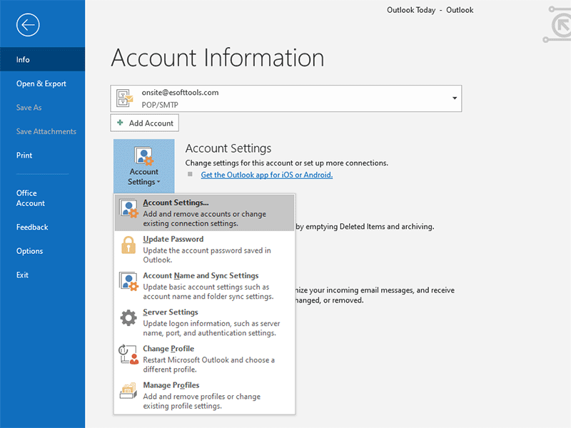 upgrading to outlook 2016 using existing files