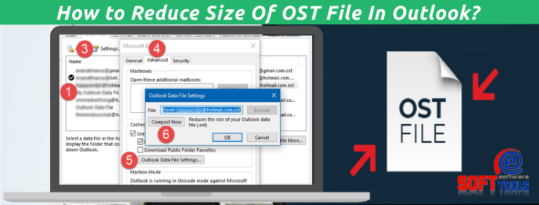 How To Reduce Size Of OST File In Outlook Step by Step Instructions