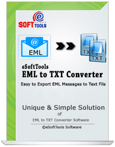 EML to TXT file Converter tool
