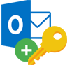 Addtional key to open password protected PST file