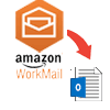 Amazon WorkMail email to outlook pst