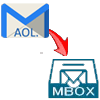 export aol mail folders to MBOX