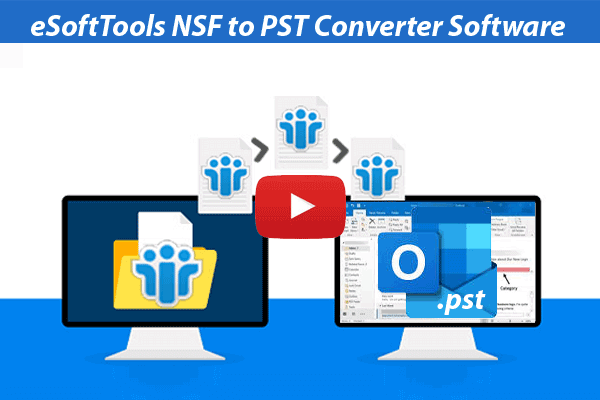 NSF to PST Conversion software