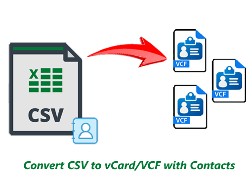 CSV to vCard Convert with Contacts