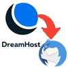 migrate DreamHost email to Thunderbird profile