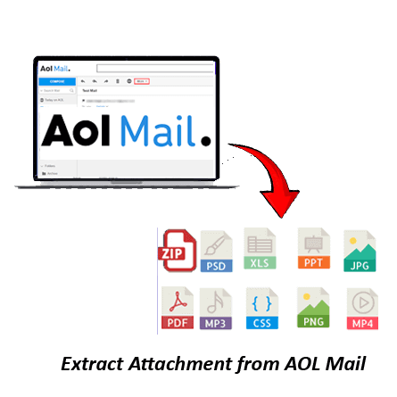 extract aol Mail attachments