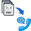 extract phone number from eml email