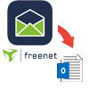 freenet Email to Outlook PST