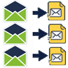 save each freenet email in separate file