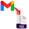 Google Takeout emails to TGZ