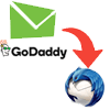 GoDaddy mail folders to Thunderbird
