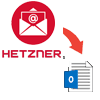 Hetzner E-mail naar Outlook PST
