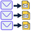 save IceWarp each email in separate file