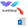 IceWarp email to outlook pst