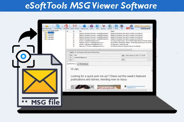 Free MSG Viewer software