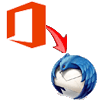 ofiice365 Emails to thunderbird profile