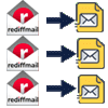 save rediffmail each email in separate file