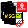 remove attachments from MSG with fast speed