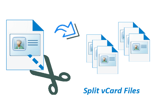 split vcard files