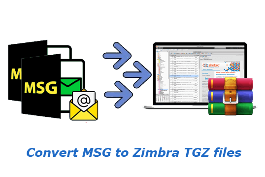 Convert MSG to Zimbra TGZ files with emails