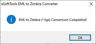 eml to zimbra