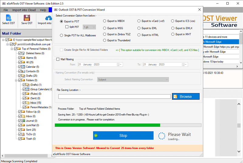 convert OST files process OST file conversion process