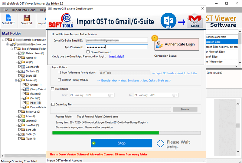 Migrate ost to Gmail ost to Gmail migration