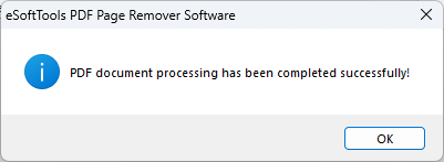 pdf page remover completed